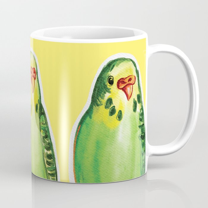 Chirpy Parakeets Coffee Mug