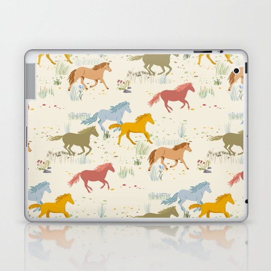 Wild Horses Laptop & iPad Skin