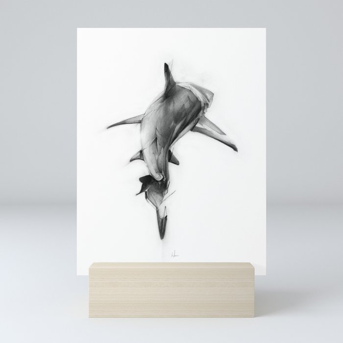 Shark II Mini Art Print