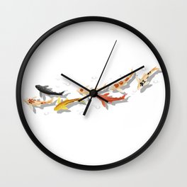simple fish Wall Clock