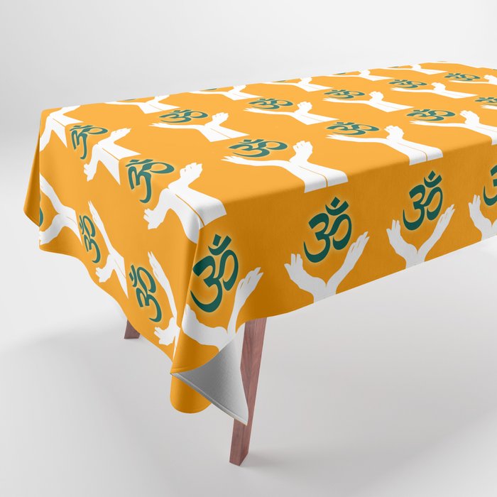 Ohm symbol Hindi Tablecloth