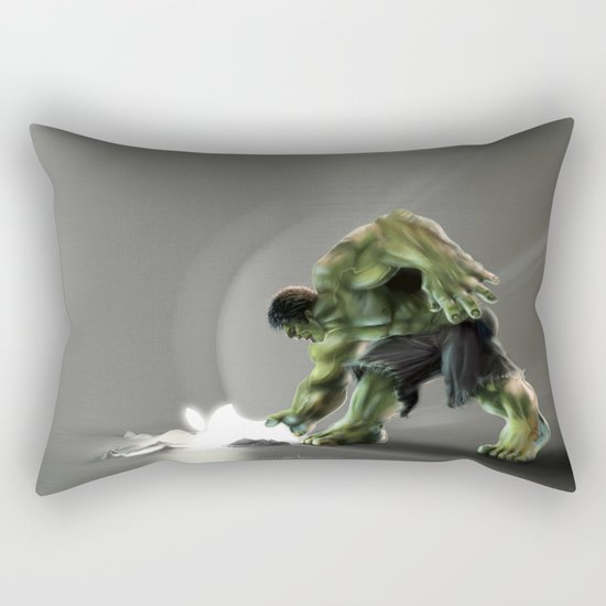 Puny Apple..... Rectangular Pillow