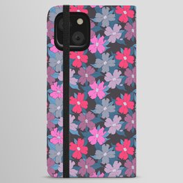 pink and gray flowering dogwood symbolize rebirth and hope iPhone Wallet Case