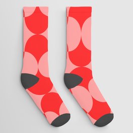 Deco 2 pattern pink Socks
