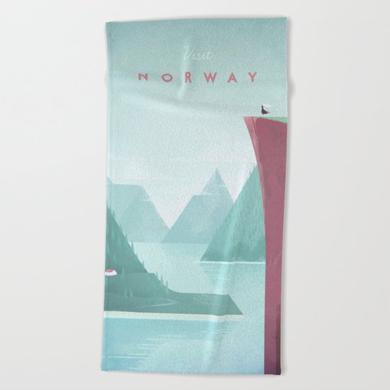Norway Beach Towel