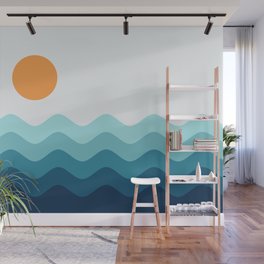 Abstract Landscape 14 Portrait Wall Mural