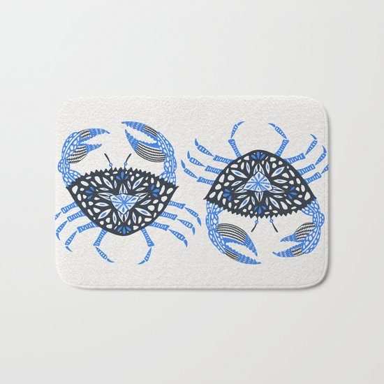 Blue Crab Bath Mat