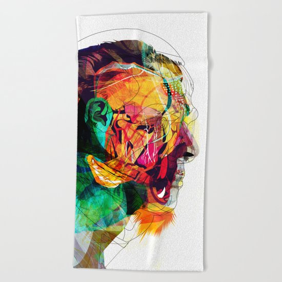 Perfil260913 Beach Towel