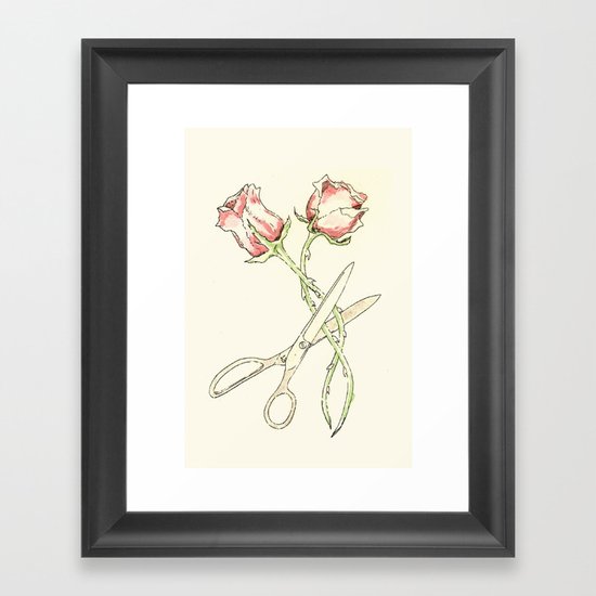 Scissor #13 Framed Art Print