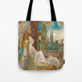 The dreaming alchemist - Gustave Moreau Tote Bag