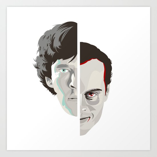 Old Fashioned Villain Art Print