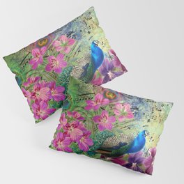 Feather Peacock 18 Pillow Sham