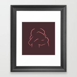 To disappear Framed Art Print