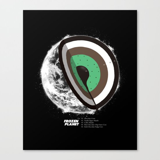 Frozen Planet Canvas Print