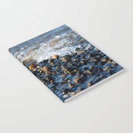 Wave Crashing on Columbia River Notebook