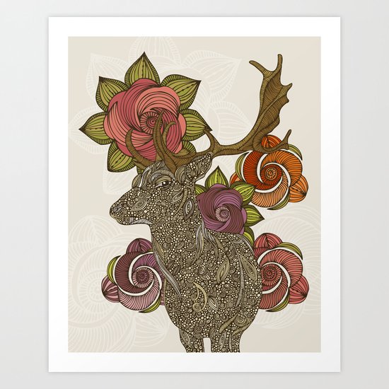 Dear deer Art Print