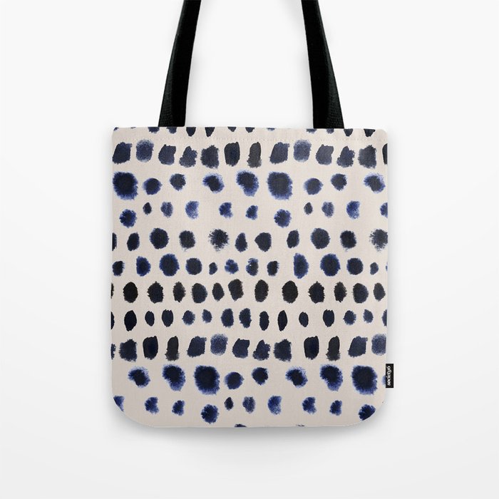 Watercolor dot pattern Tote Bag