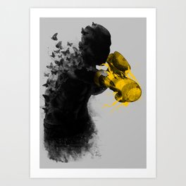 float like butterflies, sting like a bee Art Print