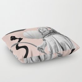Athena Snake Finesse #2 #wall #art #society6 Floor Pillow