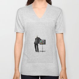 Disconnected from reality V Neck T Shirt