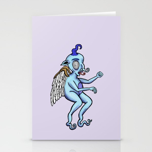 Alien Angel Stationery Cards