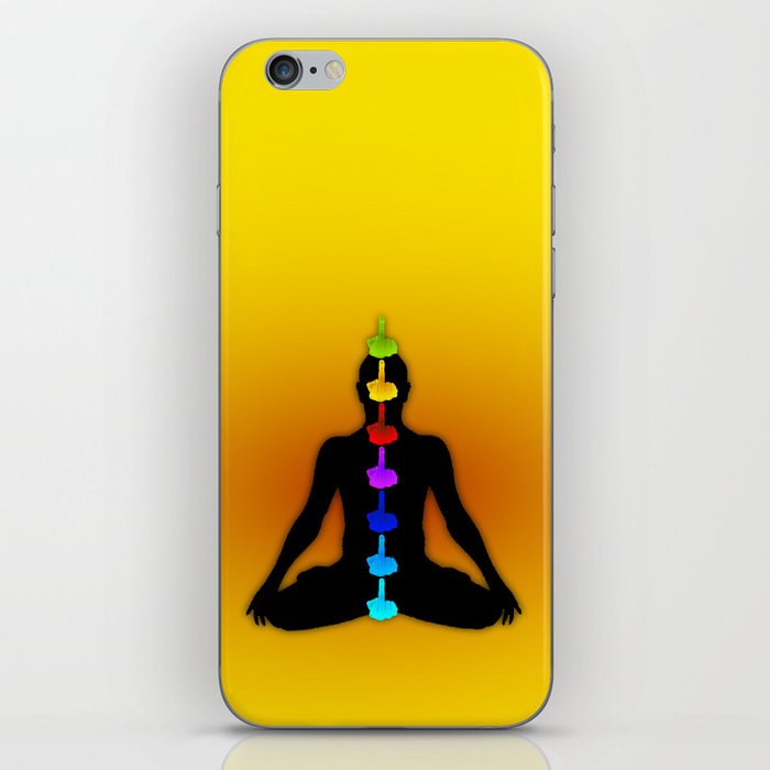 Align your chakras iPhone Skin