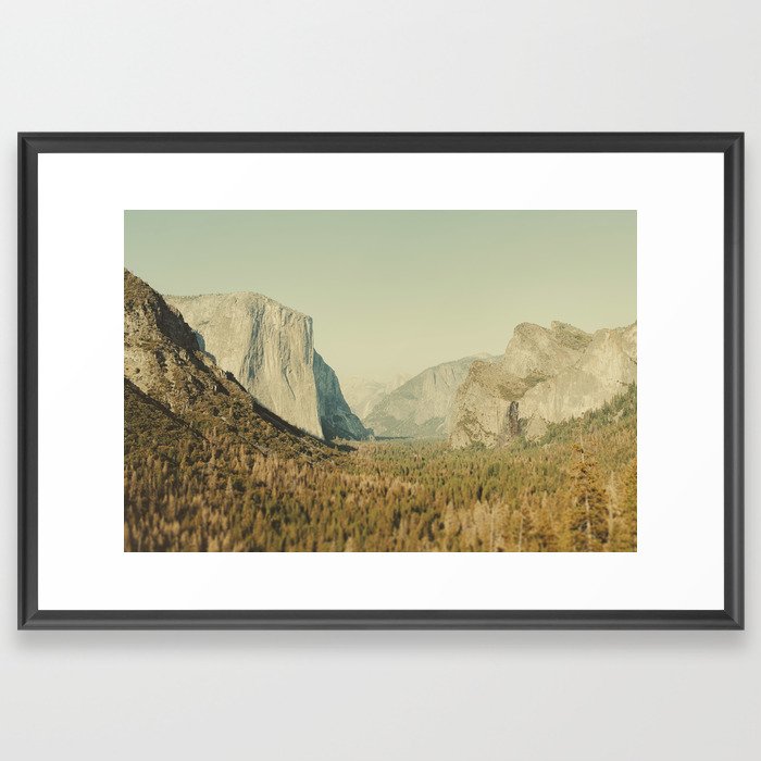 Yosemite Valley II Framed Art Print