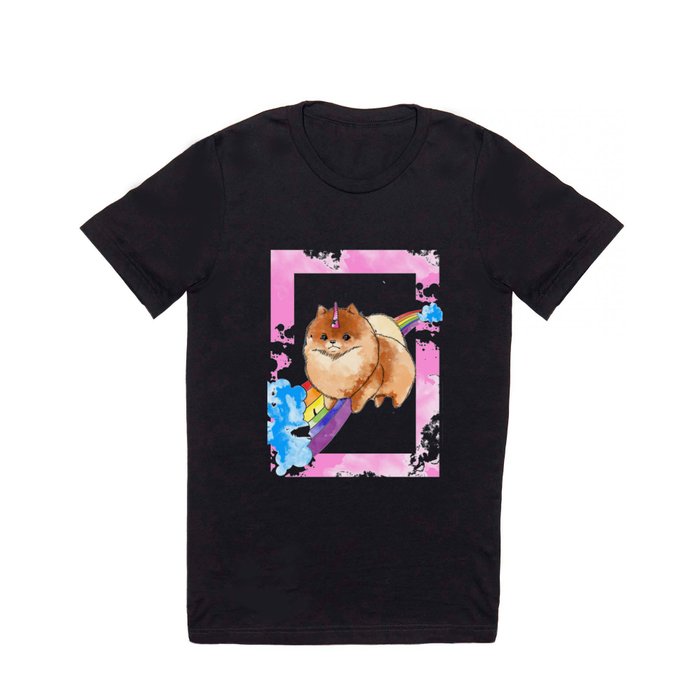 Pomeranian unicorn T Shirt