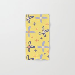 Summer Flower Pattern Hand & Bath Towel