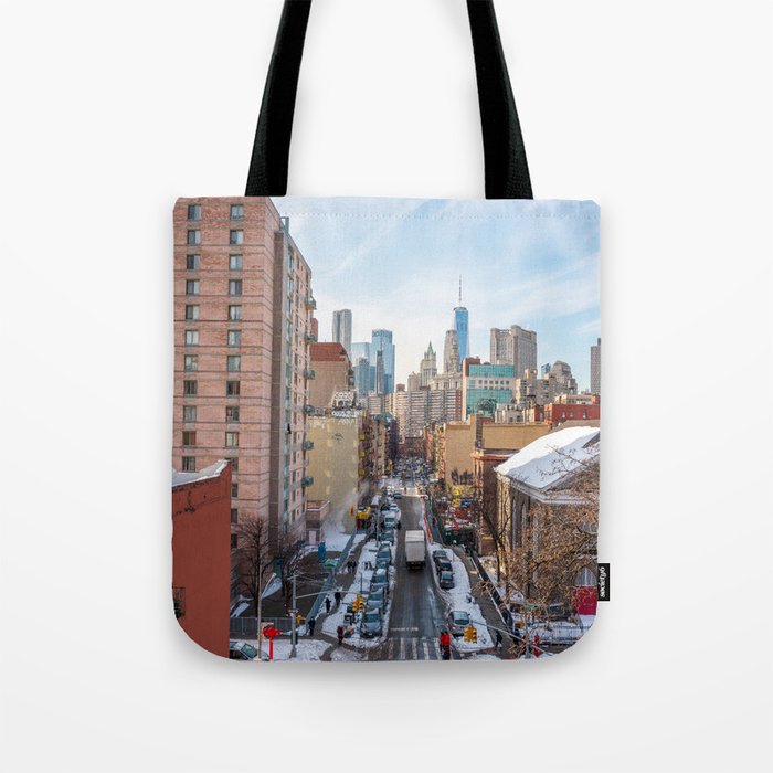 Chinatown Views New York City Tote Bag