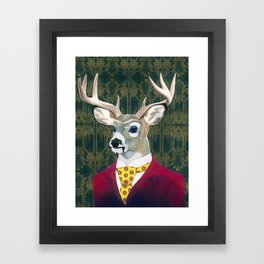 Deer Mr. Eastman Framed Art Print