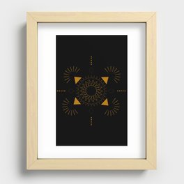 Ancient Shine Recessed Framed Print