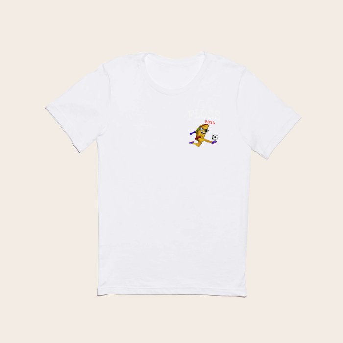 floss like a boss funny mustache taco floss dance T Shirt by