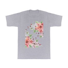 Poinsettia 2 T Shirt
