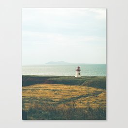 Little red lighthouse Canvas Print