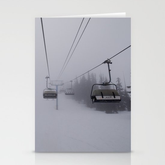 Into the unknown Stationery Cards