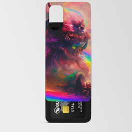 Psychedelic Cthulhu Rainbow Sea Mist Android Card Case