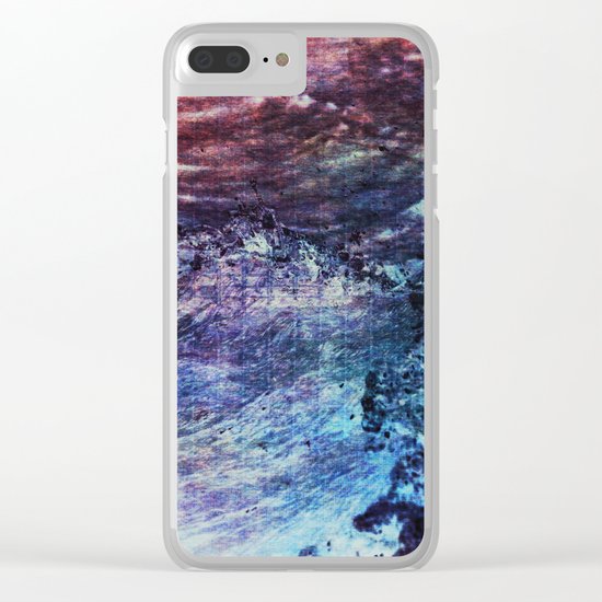 Waves I Clear iPhone Case