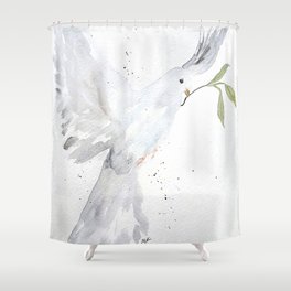 Dove Shower Curtain