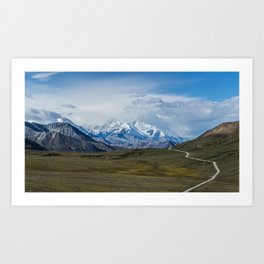 Mount McKinley Denali National Park Alaska Art Print