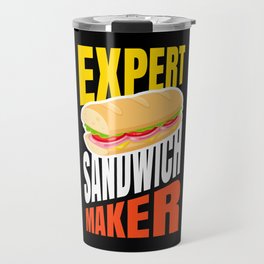 Expert Sandwich Maker Fast Food Travel Mug