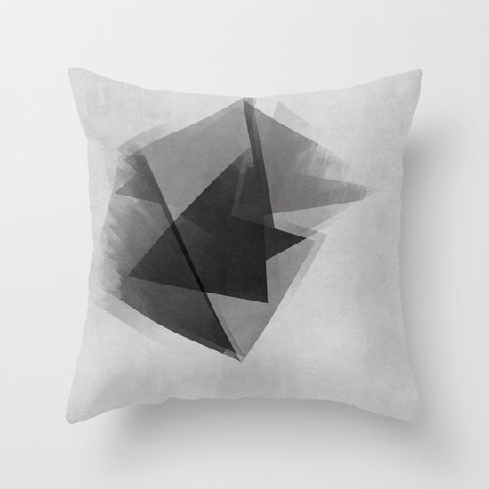 Abstraction Process Throw Pillow