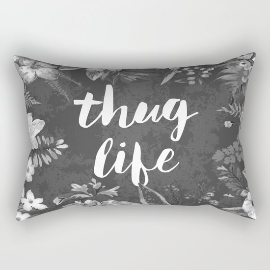 Thug Life Rectangular Pillow