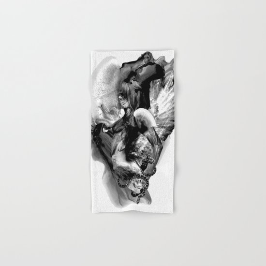 QUEEN OF SKULLS Hand & Bath Towel