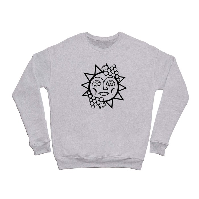 The Sun Loves Grapes Crewneck Sweatshirt