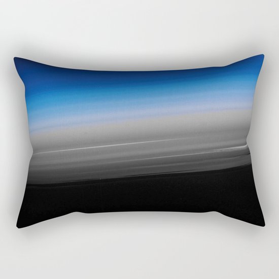Blue Steel Rectangular Pillow
