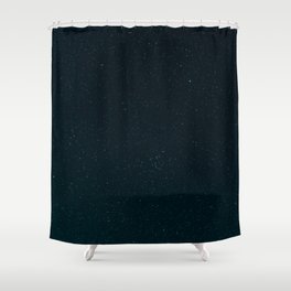 Starry Night Green Shower Curtain
