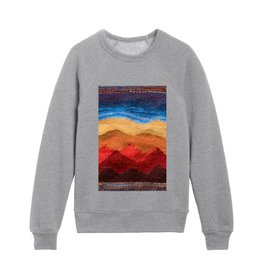 Woven Mountains 2 Kids Crewneck