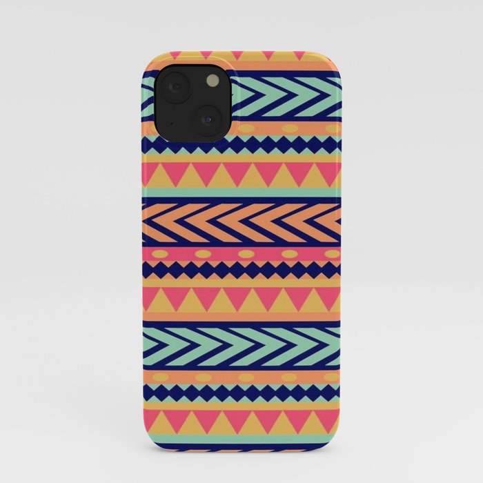 Aztec pattern bohemian design  iPhone Case