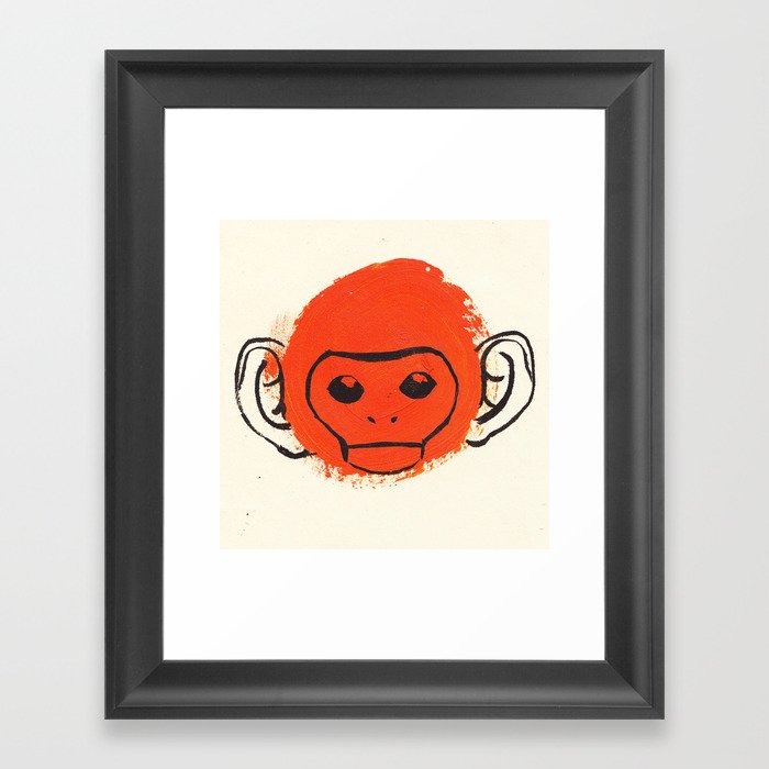 Monkey Framed Art Print
